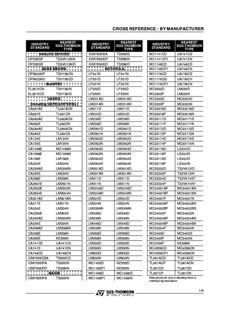 electronic component equivalent finder|Electronic Components Cross Reference Guides .